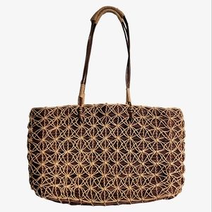Straw Tote Bag